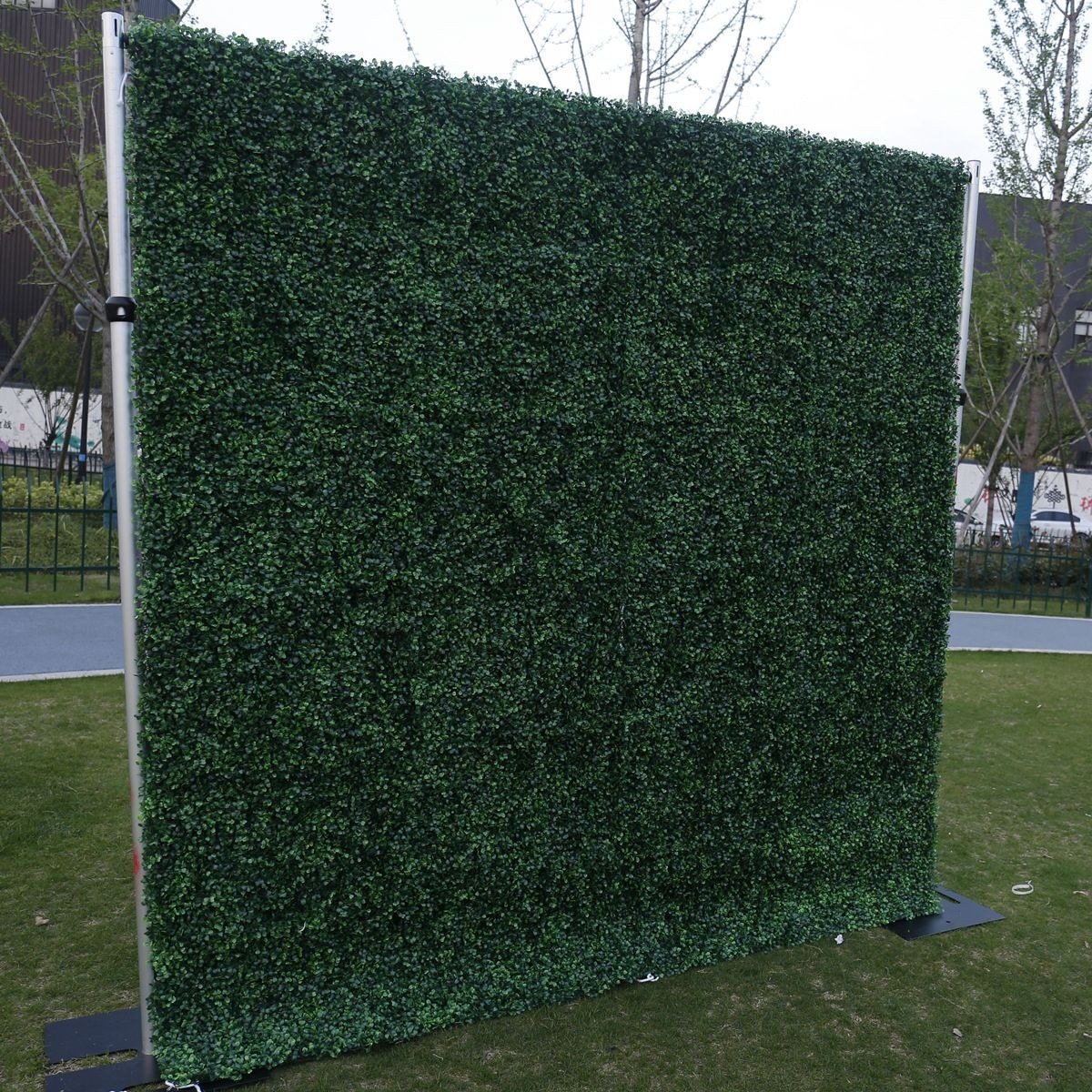 Green Hedge Wall