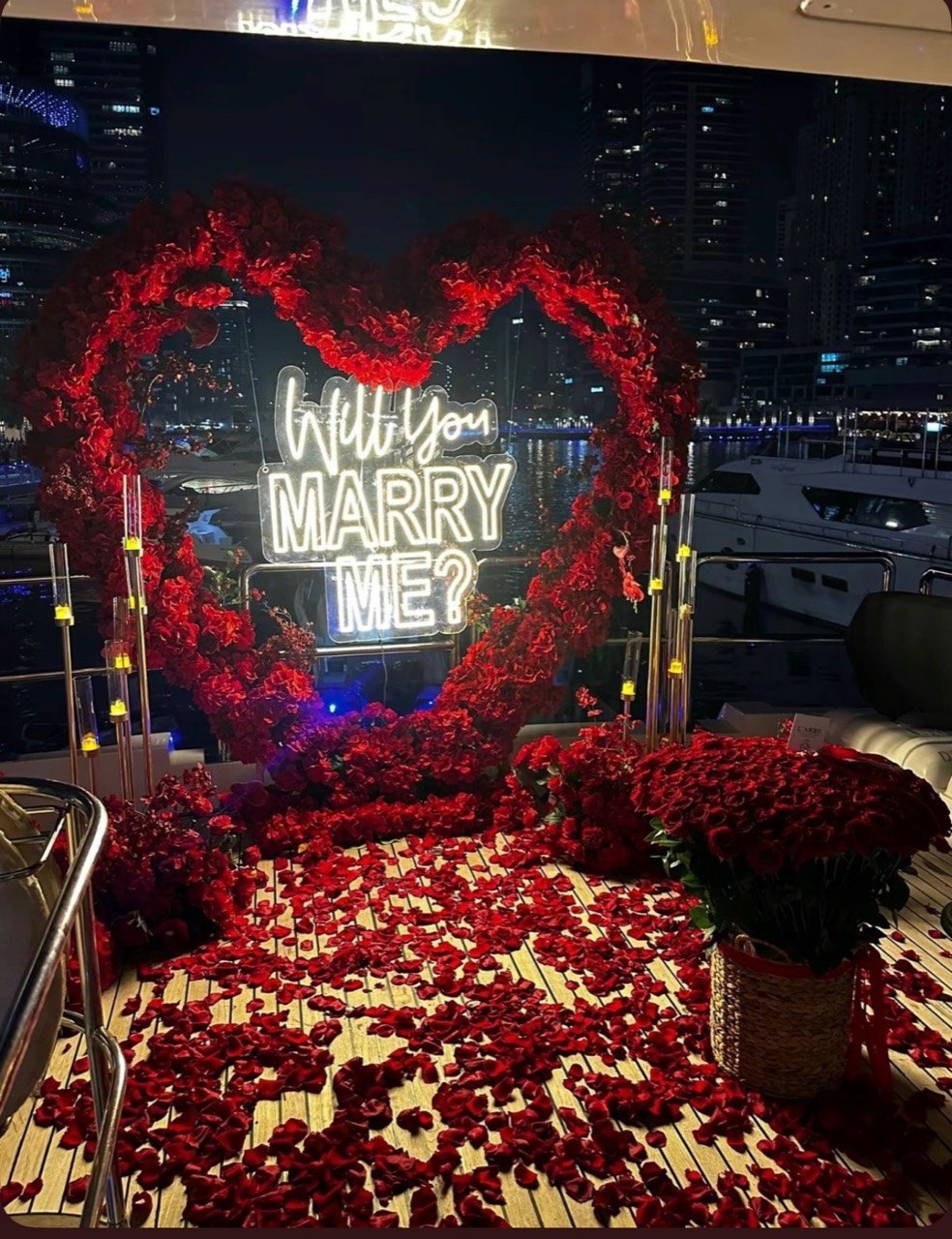 MARRY ME Marquee Letter Set