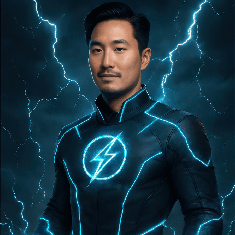 AI transformation photo booth concept