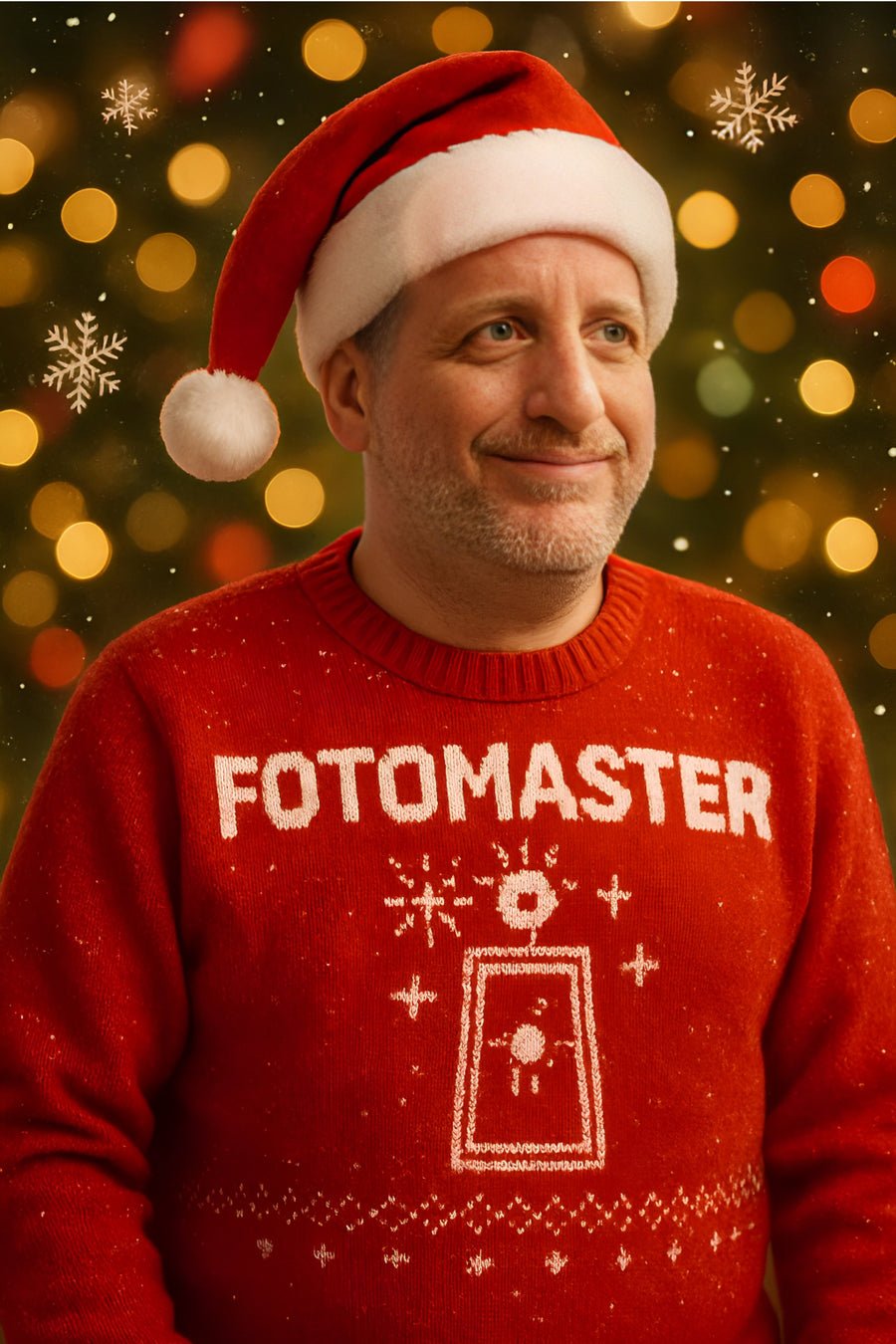 Branded AI photo booth sample