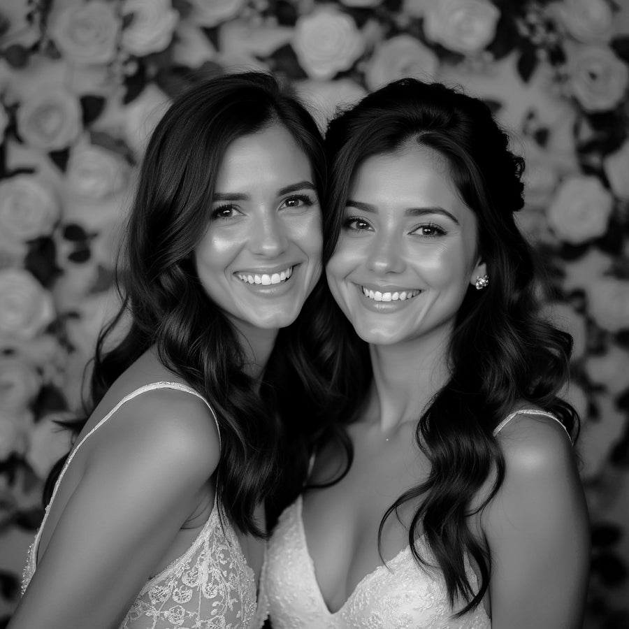 Glam filter photo booth sample