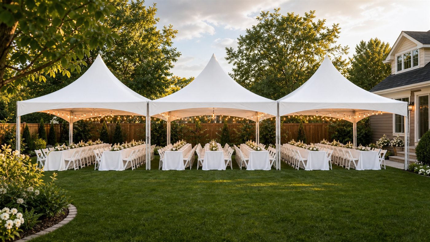 Three Tent Event Package