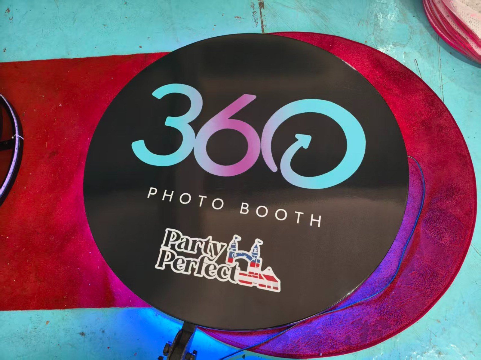 360 video booth for parties