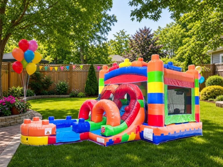 Building Block Bounce + Slide Combo