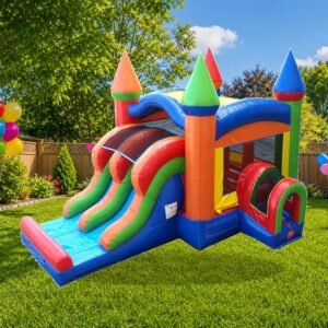 Big Kid Energy party package in backyard setting - Party Perfect America rental