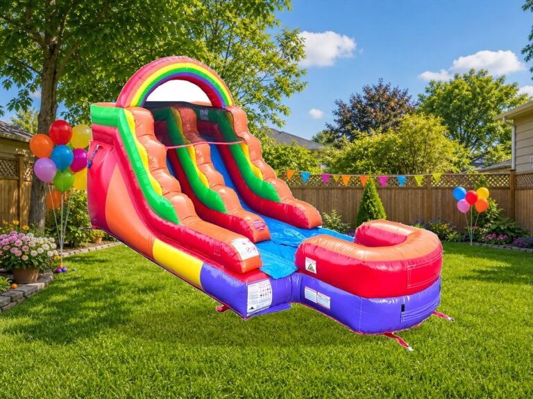 12 ft Rainbow Wet/Dry Slide