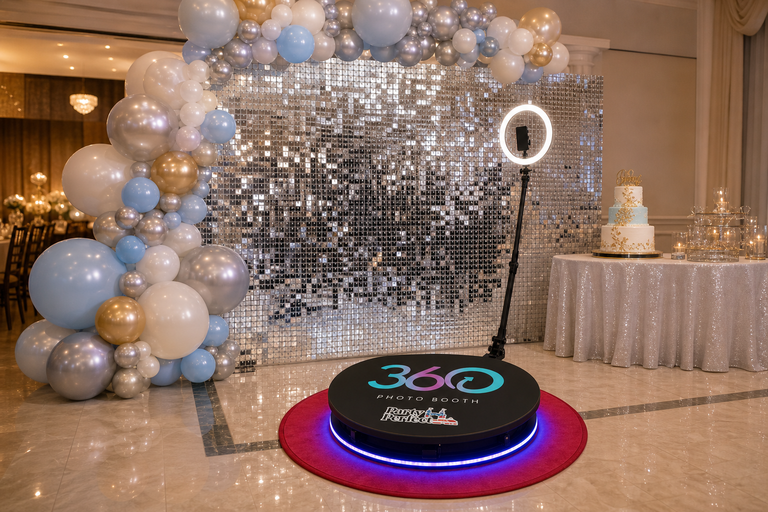 Balloon Decor party rental add-on