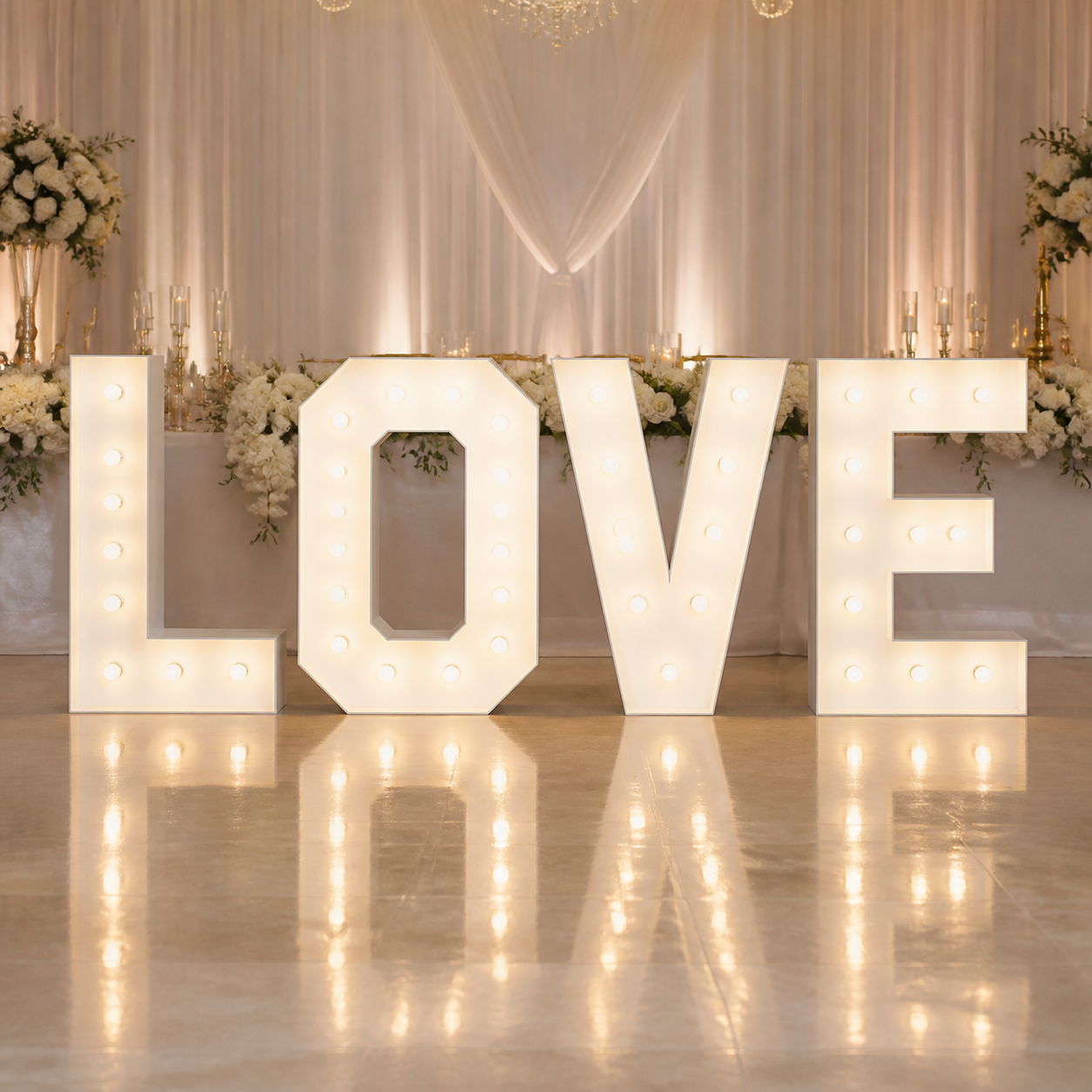 LOVE Marquee Letter Set