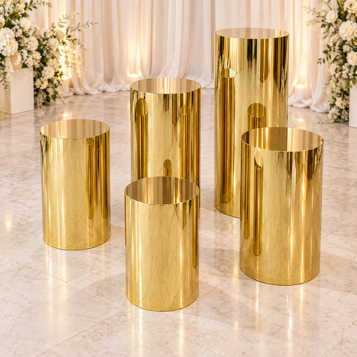 Plinth / Pedestal Set of 5