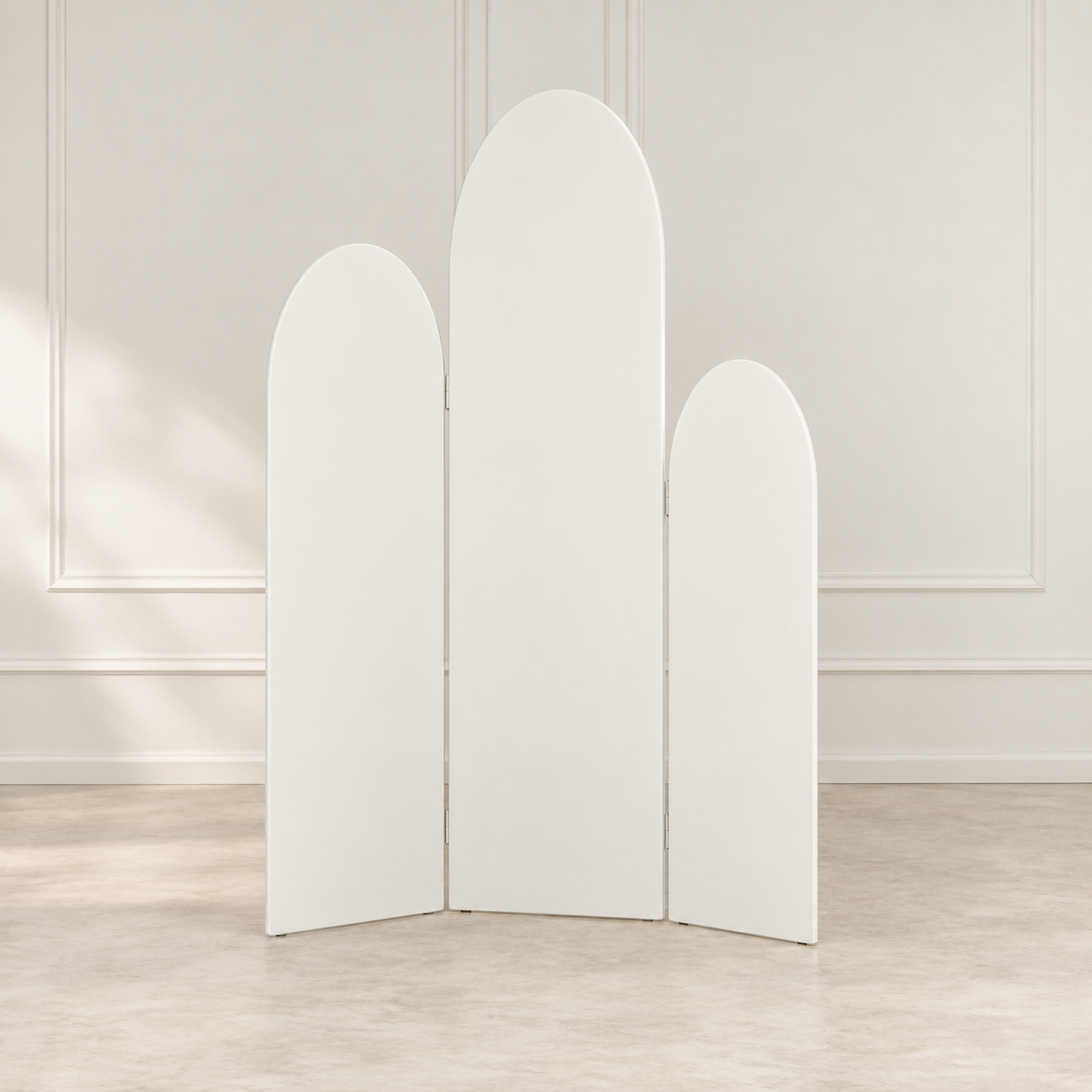 White Folding Panel Set